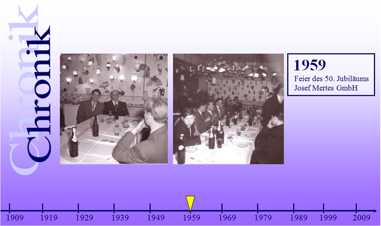 Chronik Josef Mertes GmbH