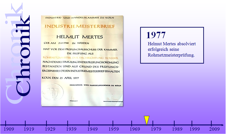 Chronik Josef Mertes GmbH